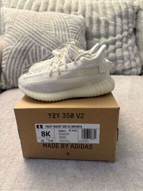 adidas Yeezy Boost 350 V2 Infant Sneakers - Cream White